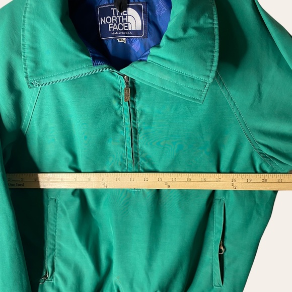 The North Face Vintage Anorak Jacket Womens Large Pullover Green Windbreaker 80s - Picture 10 of 10